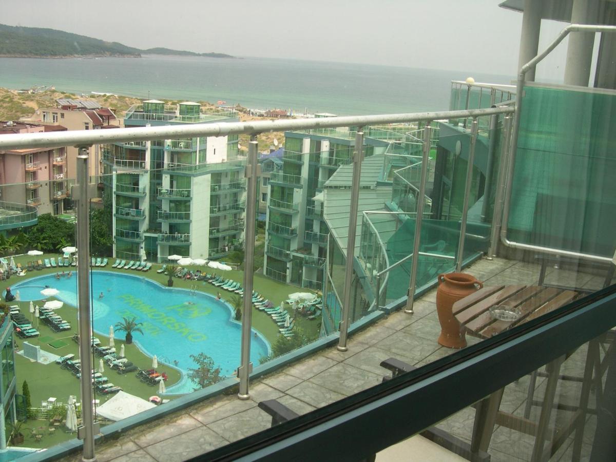 802, Spacy Apm With Sea View. Primorsko Exterior photo